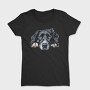 Watercolor Peeking Landseer, Tricou Femei