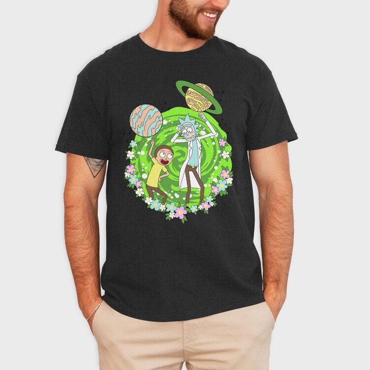 Rick and Morty 60, Tricou Barbati (Unisex)