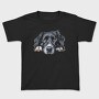 Watercolor Peeking Landseer, Tricou Copii