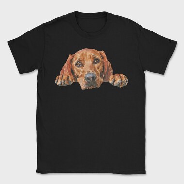 Watercolor Redbone Coonhound, Tricou Barbati (Unisex)