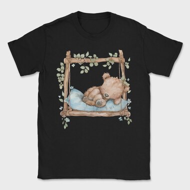 Watercolor Sleeping Bear, Tricou Barbati (Unisex)