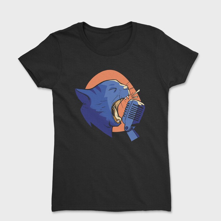 Cat Scream Mic, Tricou Femei