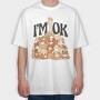 Cat Pile, Tricou Oversize Barbati (Unisex)