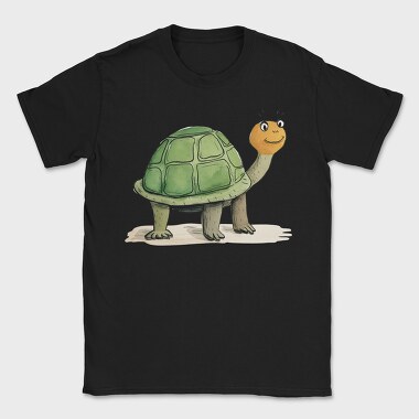 Watercolor Turtle, Tricou Barbati (Unisex)