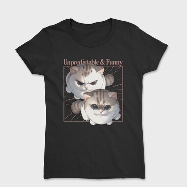 Playful Grumpy Cats, Tricou Femei
