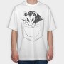 Possum Pocket, Tricou Oversize Barbati (Unisex)