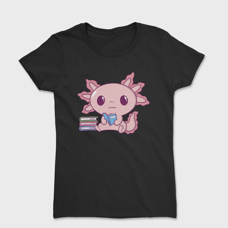 Axolotl Reading, Tricou Femei