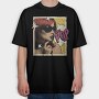 Pop Art Woman With Sunglasses Tote Super Pop, Tricou Oversize Barbati (Unisex)