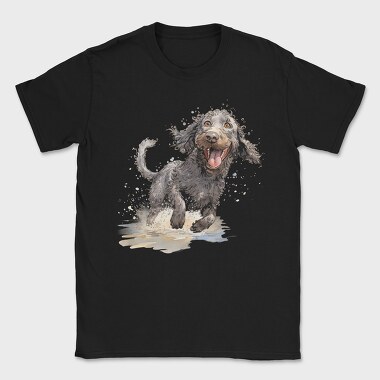 Watercolor Spaniel Smile, Tricou Barbati (Unisex)