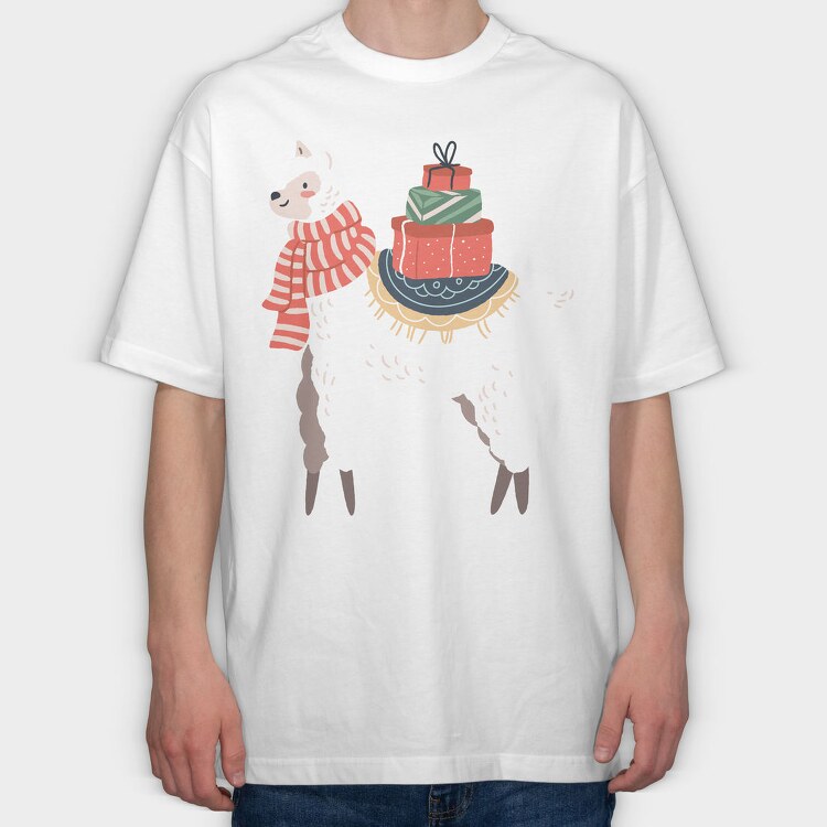 Polar Bear Presents, Tricou Oversize Barbati (Unisex)