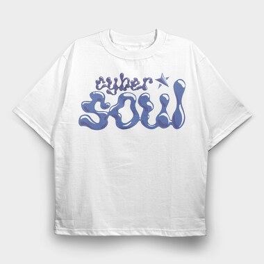 Y3K Cyber Soul, Tricou Oversize Barbati (Unisex)