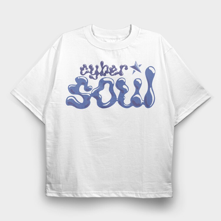 Y3K Cyber Soul, Tricou Oversize Barbati (Unisex)