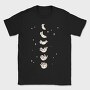 Cat Moon Phases, Tricou Barbati (Unisex)