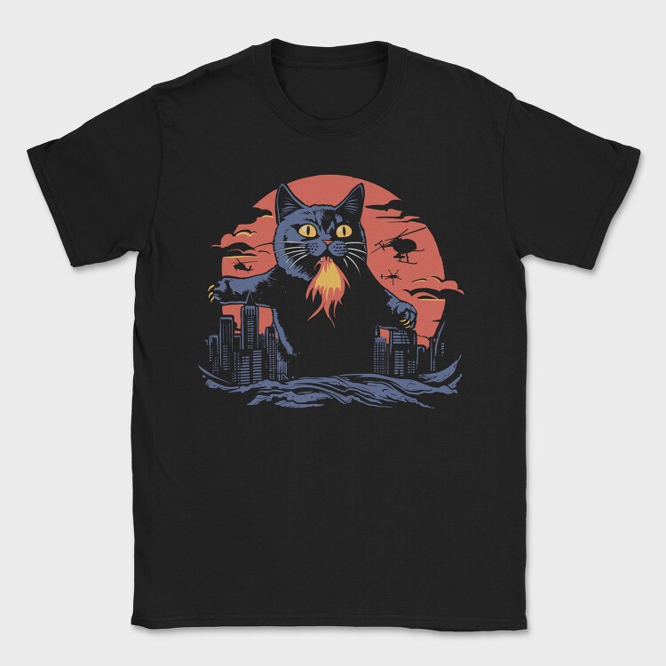 Cat Monster Parody, Tricou Barbati (Unisex)