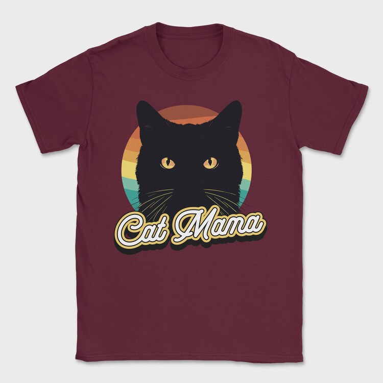 Cat Mama, Tricou Barbati (Unisex)