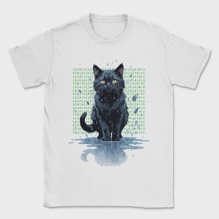 Cat in the Rain, Tricou Barbati (Unisex)