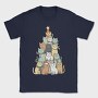 Cat Christmas Tree, Tricou Barbati (Unisex)