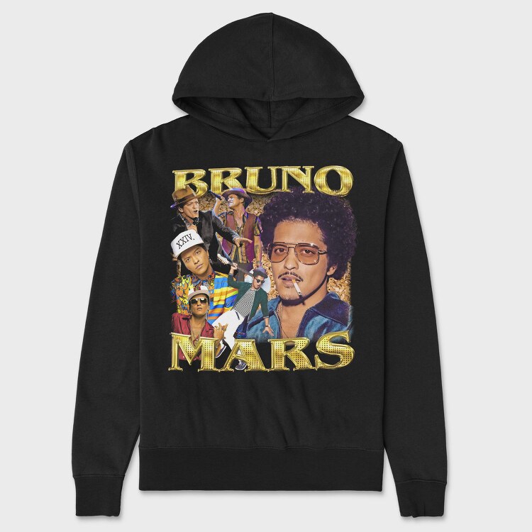 Bruno Mars, Hanorac Oversize Barbati (Unisex)