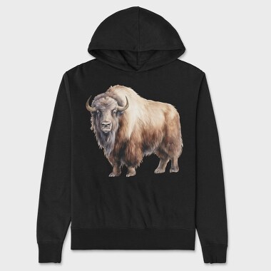 Yak Muskox, Hanorac Oversize Barbati (Unisex)