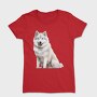 Wolf Sitting Pose, Tricou Femei