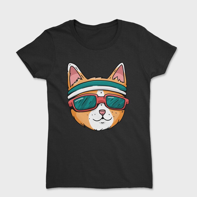 Cat Glasses 2, Tricou Femei