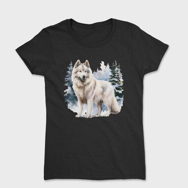 Wolf Snow Forest, Tricou Femei