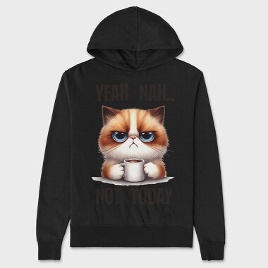 Yeah Nah Not Today, Hanorac Oversize Barbati (Unisex)