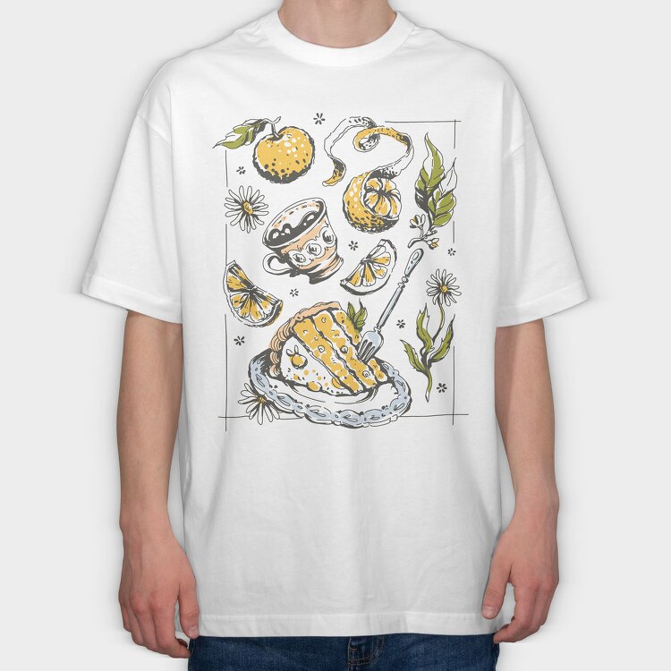 Cottagecore Lifestyle Food Collection, Tricou Oversize Barbati (Unisex)