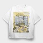 Cottagecore Lifestyle Home Collection, Tricou Oversize Barbati (Unisex)