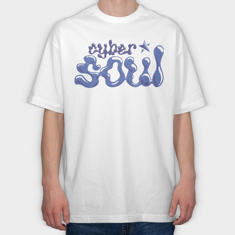 Y3K Cyber Soul, Tricou Oversize Barbati (Unisex)