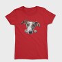 Whippet Peeking Face, Tricou Femei