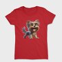Yorkie Smiling Face, Tricou Femei