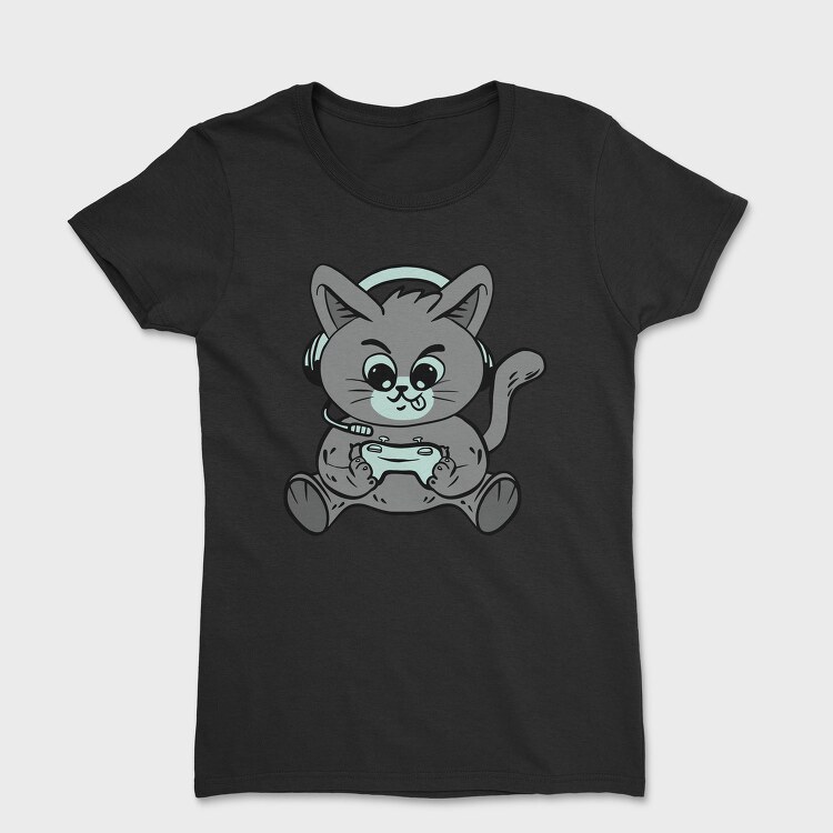 Cat Gamer, Tricou Femei