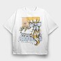 Cottagecore Lifestyle Woman Collection, Tricou Oversize Barbati (Unisex)