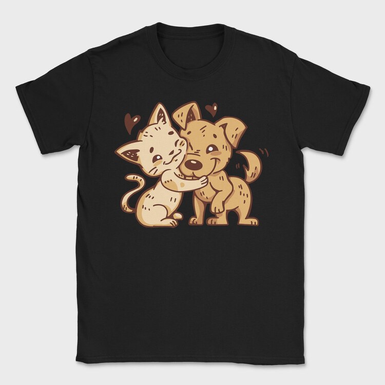 Tricou Barbati (Unisex) Imprimat digital direct in tesatura, bumbac premium 100%.