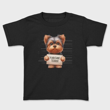 Yorkshire Terrier Mugshot, Tricou Copii