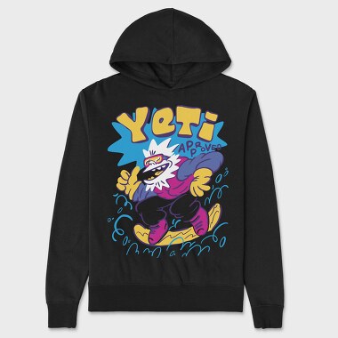 Yeti Approved Winter, Hanorac Oversize Barbati (Unisex)