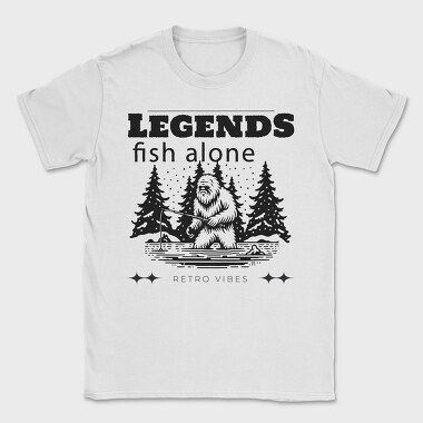 Yeti Fishing Outdoor Adventure, Tricou Barbati (Unisex)