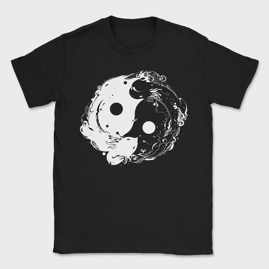 Yin Yang Axolotl, Tricou Barbati (Unisex)