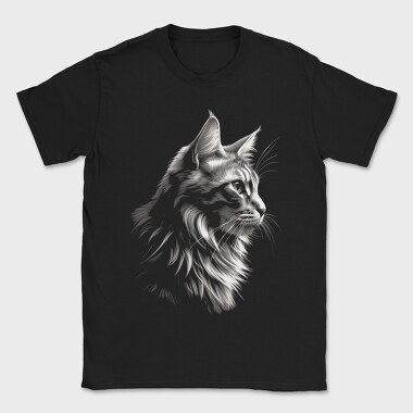 Profile Cat, Tricou Barbati (Unisex)