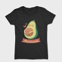 Pregnant Avocado Mama Cado, Tricou Femei