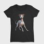 Whippet Smiling Face, Tricou Femei