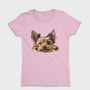 Yorkshire Terrier Peeking, Tricou Femei