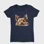Yorkshire Terrier Peeking, Tricou Femei