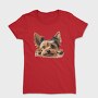 Yorkshire Terrier Peeking, Tricou Femei