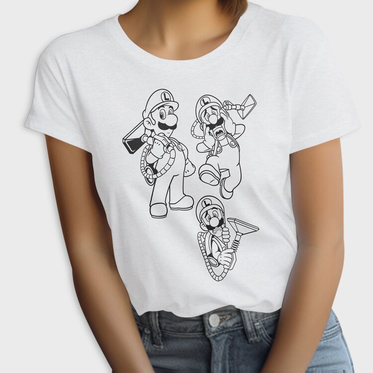 Outlines Luigis, Tricou Femei