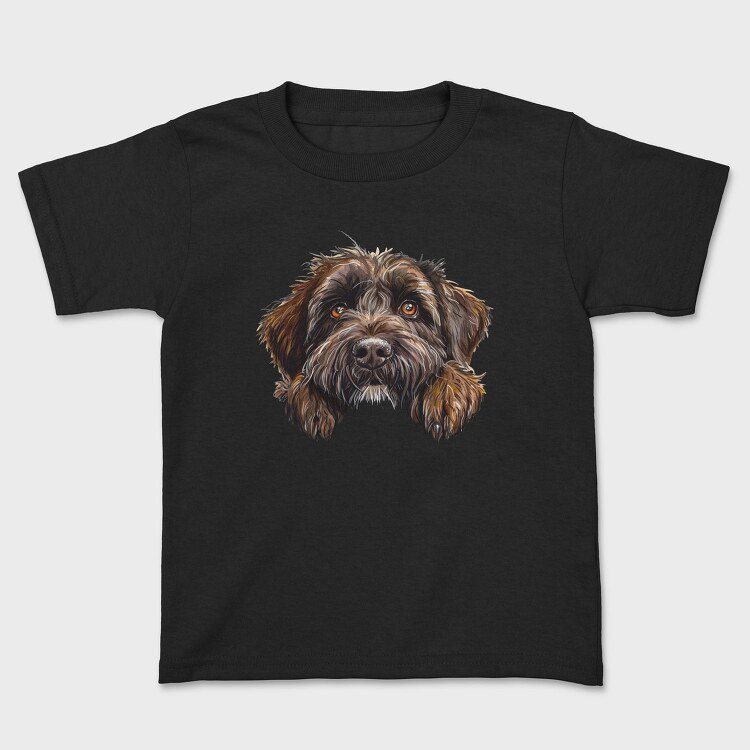 Wirehaired Pointing Griffon, Tricou Copii