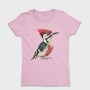 Woodpecker Feathered Head, Tricou Femei