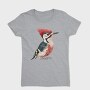 Woodpecker Feathered Head, Tricou Femei
