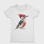 Woodpecker Feathered Head, Tricou Femei